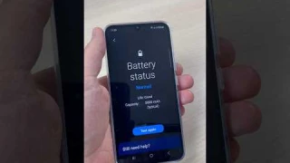 How do I check battery health on Samsung phones? #samsung #samsunggalaxy #shorts #batterylife