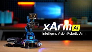Hiwonder xArm AI Programmable Desktop Robot Arm with AI Vision & Voice Interaction