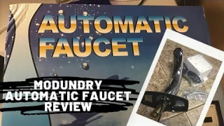Modundry Automatic Touchless Sensor Faucet Review | Hands Free Faucet