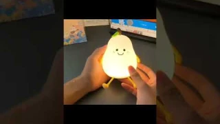 Cute Pear Bedside Touch Night Lamp