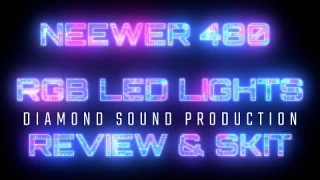 #NEEWER 480 RGB LED LIGHTS REVIEW & #SKIT