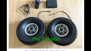 One brushless joystick control drive two hub motors at the same time psys-01