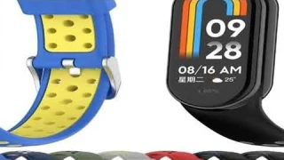 Silicone Strap for Xiaomi Mi Band 8 SmartWatch Breathable Sport Bracelet Replacement Color Wristband