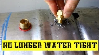 How I Fit A ThermoWell ~ Fingers Crossed It Doesnt Leak!