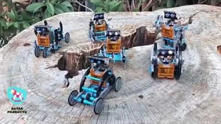 Electronic Solar Robot Toy Energy Power Toys Robot Kits for Kids Intelligent
