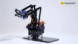 DIY Robot Arm Kit Educational Robotic Claw Set - Gearbest.com
