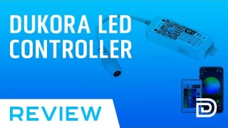 DUKORA LED Controller WiFi Wireless Smart RGB Controller Setup Review