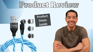 Illuminate Your Charging Experience: Magnetic Charging Cable Review | LED Light Up Magnetic  Charger