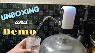 Water Can Dispenser Pump Demo | Konquer TimeS KTS Water Dispenser Demo