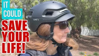 Ebike Riders: Is the Unit 1 Aura Helmet the Future of E-Bike Safety and Tech? Smart Helmet Review