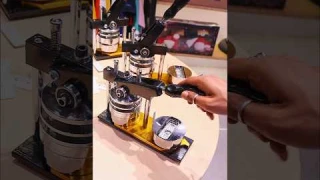 🎯Create Custom Badges with Ease!✨Introducing our Rectangular Badge Making Machine #appareltech #news