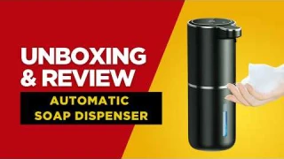 Automatic Soap Dispenser Unboxing I Automatic Foaming Soap Dispenser How To Use I