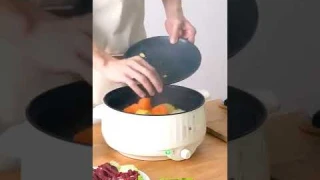 Multicooker Single/Double Layer Electric Pot | Household Non-stick Pan Hot Pot Rice Cooker