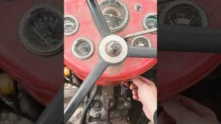 Pre startup #procedures #vlog #tractor #farming #masseyferguson #mf65 #diesel #old #rain #workhorse