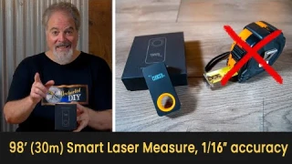 HOTO Tools Smart Laser Measure - Speed and Accuracy in a Tiny, Affordable Package