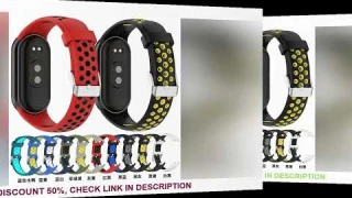 For Xiaomi Band 9 8 Silicone Watch StrapTwo-Color Breathable Smart Watchband Replacement Bracelet fo