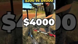Steep Hill Climb! $200 vs $3,000 Electric Scooter