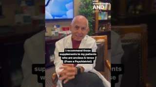 Recommend These Supplements To My Patients Who Are Anxious & Tense | Dr. Daniel Amen