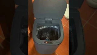 16L Smart Induction Trash Can Automatic Induction Electric Rubbish Sensor Waste Bin