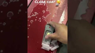 Clear coat coming off like butter. #bedcover #clearcoat #ford #f150 #shorts #paint #letsgo #fy #fyp