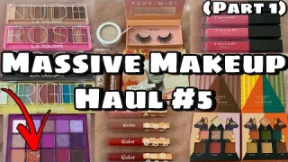*MASSIVE* DRUGSTORE MAKEUP HAUL // COLOURPOP, TJ MAXX, FIVE BELOW & MORE!! (PART 1)