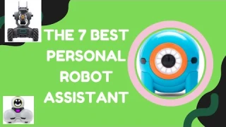 💥🦸‍♂️The 7 Best Personal Robot Assistant you can buy 2022