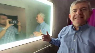 🔥 LED Bathroom Mirror Unboxing and Review! ✅  #productreview #unboxing