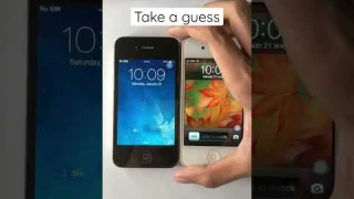 iPhone 4 or iPhone 4S? #iphone #shorts