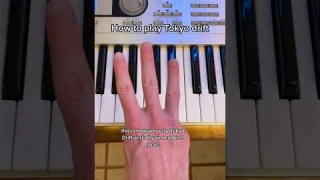 How to play Tokyo Drift 🎹👀 #shorts