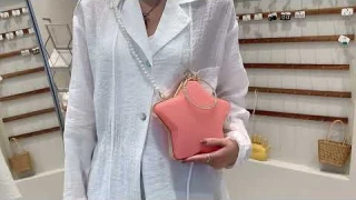 2022 Fashion Acrylic Clear Purse Cute Crossbody Bag Handbag Chain Shoulder Evening Clutch Bag