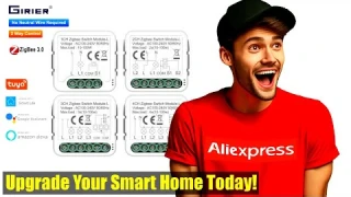 Ultimate Smart Home Convenience: GIRIER Tuya ZigBee 3.0 Smart Switch Module Review