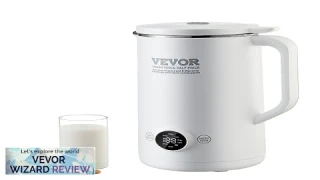 VEVOR Nut Milk Maker 8-in-1 Soy Milk Maker 8-Leaf Blades 600ML 2-18 Review