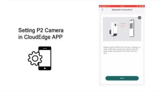 ANRAN P2 Wireless Home Security Pan Tilt Camera Outdoor