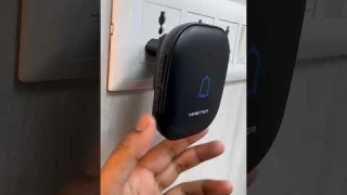 Himster Wireless Doorbell, Waterproof Door Bell #viralshort #doorbell #youtubeshorts