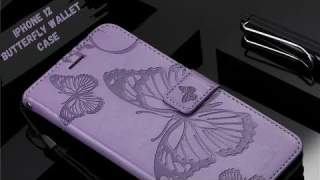 Butterfly Wallet Case For iPhone 12 Pro 11 7 8 Plus XR XS Max | Leather Flip Cover