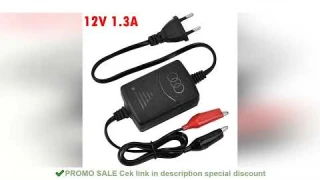 12V 1.3A Smart Motorcycle Charger For 7AH 10AH 12AH VRLA AGM Gel Lead Acid Battery Toy Car Electric