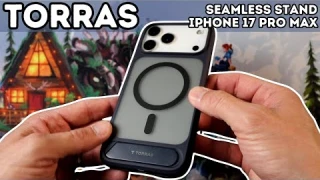 TORRAS Strong & Magnetic Seamless Stand Case - Apple iPhone 17 Pro Max