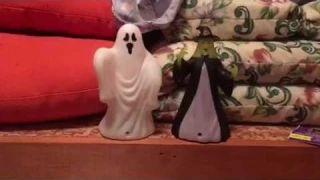 Sound and light ghost and witch prop review