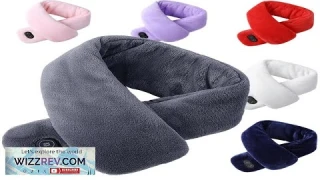 2023 Massage Heated Scarf USB Charging Smart Heating Vibration Waterproof Thick Warm Review