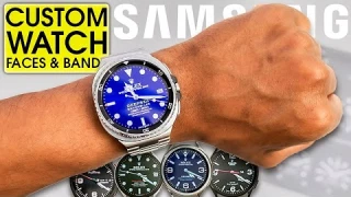 Galaxy Watch 8 Classic | How to get Custom Watch Faces [Rolex, Tudor & MORE]