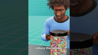 The Trick To Guessing Jellybeans In A Jar 😮