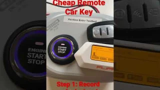 Flipper Zero + Cheap Remote Car Key