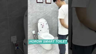 HOROW Smart Toilet for a Cleaner, Smarter Bathroom #toilet #bathroom #shorts #installation