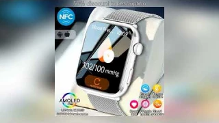 Latest Products You Must Know! #2025 AI Diagnosis NFC Smart Watch Women 1.85 inch AMOLED Blood pr