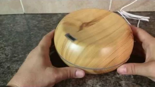 200ml Aroma Essential Oil Diffuser, URPOWER Wood Grain