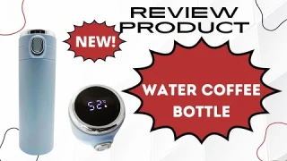 Smart Water Bottle: LED Temperature Display & Vacuum Insulation Review!