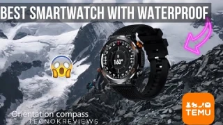 ✅😱 ¡Top 1 Best Smartwatch with Waterproof Fitness on Temu in 2025! 🚀💦 | Full Review & Features🌟