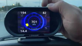 Cheap budget OBD2 scanner & monitor | KONNWEI KW206 Car OBD2