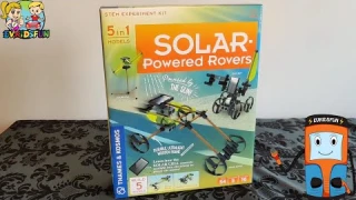 Solar Powered Rovers by Thames & Kosmos - EV toy review by EVKidsFun.