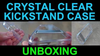 Crystal Clear Kickstand Case iPhone 13 by Simtect Flush Back Air Cushion Corners Unboxing
